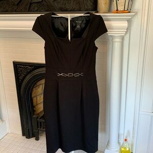 White House Black market‎ fully lined knit dress.maybe worn once.